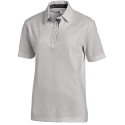 Polo T-Shirt "08/2637" - L - silbergrau
