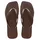 havaianas Slim Dunkelbraun 41