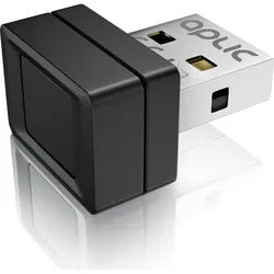 Aplic USB Fingerabdrucksensor Fingerabdruckleser - bis zu 10 IDs - Windows 8 10 11 - unterstützt bis zu 10 IDs - USB - Plug & Play - Finger Scanner