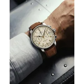 Zeppelin Méditerranée 9670-5 Leder Braun 42 mm 9670-5