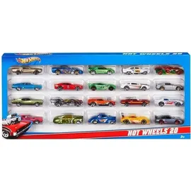 Hot Wheels H7045 - Hot Wheels 20er Pack Geschenkset 1:64