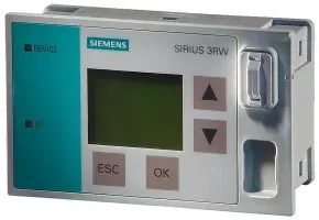 Siemens 3RW4900-0AC00 Externes Anzeige- und Bedienmodul für Sanftstarter 3RW44 3RW49000AC00