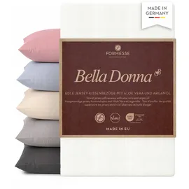 Formesse Kissenbezug Bella Donna 40 x 80 cm Weiss