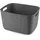 Curver Aufbewahrungskorb Softex 19 l elegantes Design leicht stapelbar 37 x 29 x 22 cm Grau