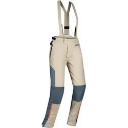 Bering Siberia wasserdichte Damen Motorrad Textilhose, beige, Größe 42