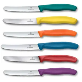 Victorinox Swiss Classic Frühstücksmesser Set 6-tlg. 11 cm mehrfarbig
