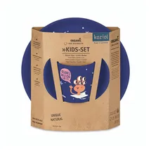 Koziol Connect Space Geschirr-Set 3-tlg. blau