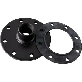 TWL Technologie Flanschplatte 8-loch 180 mm mit 1 1/2 Zoll Ig und Dichtung Adapter Elektroheizer