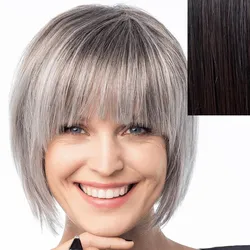 Gisela Mayer Kunsthaarperücke Magic Date N6/4 Dark Brown