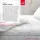 Fdm Topper 120x200 cm, Matratzenauflage mit Latex 7 cm Schoner H3
