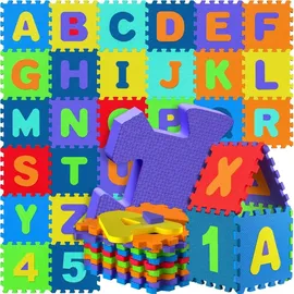 SPIELWERK Spielwerk® Puzzlematte Bunt