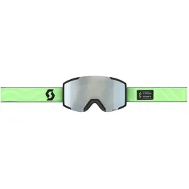 Scott Shield+extra Lens glow green - Amplifier white Chrome/CAT2