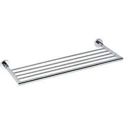 Brillantbad BOMEGA Handtuchablage klappbar Messing Chrom poliert für Bad & Küche >> zum Bohren