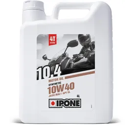 IPONE 10.4 10W40 10.4-4 Liter - Halbsynthetisch - Schutz des Motors - Optimale Schmierung