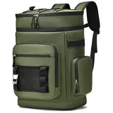 Agger Freizeitrucksack Kühlrucksack,Isoliertasche leicht und wasserdicht, eeignet für Strandausflüge,Camping,Reisen, Angeln und andere Anlässe. grün