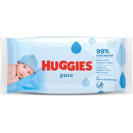 Huggies Feuchte Pflegetücher Pure 56 Stück