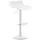 CLP Barhocker Aveiro 57-81 cm Weiß