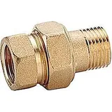 OPAL R18 Radiatorverschraubung Messing 1 1/4" IG/AG Durchgang