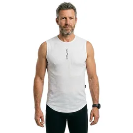 Santini SMS Delta Ärmelloses Baselayer Weiß XL