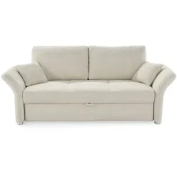 Schlafsofa Luca Cord Beige 163 x 201 cm