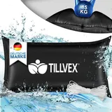 tillvex tillvex® Poolkissen Winter XXL | Luftkissen inkl. Reparaturkit | Winterkissen mit Sicherheitsventil | Poolpolster Pool Abdeckung Kissen Doppelnaht
