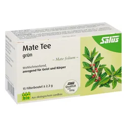 Mate Tee grün Kräutertee Mate folium bio Salus