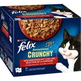 Felix Sensations Crunchy Geschmacksvielfalt vom Land 20 x 85 g