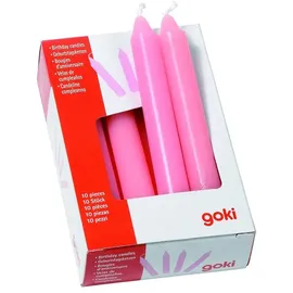 GoKi Geburtstagskerzen 10 St. rosa