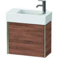 Duravit XViu Waschtisch-Unterschrank XV4232LB179 48,4x39,7x23,4 cm, links, nussbaum natur,
