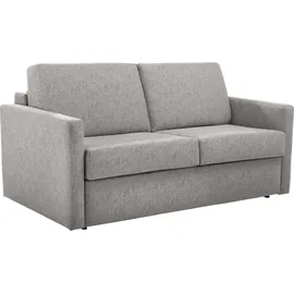 PLACES OF STYLE Schlafsofa Goldpoint 162 cm, Dauerschläfer, Liegefläche 120/200cm,«, 2-Sitzer mit Bettfunktion, Bonell-Federkernmatratze grau