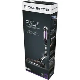 Rowenta X-Force Flex 9.60 Akku-Staubsauger schwarz & lila