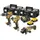 DeWalt Kombi-Kit 18V DCK384P2T (DCD796+DCF887+DCG405)