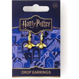 HARRY POTTER Goldene Schnatz-Ohrringe