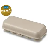 Koziol Eierbox rechteckig beige 27,2 x 11,8 cm für 10 Eier