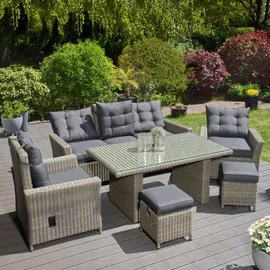Green Spirit Asti Set 7-tlg. Braun/Grau
