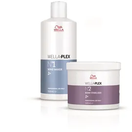 Wella Wellaplex Salon Kit No.1 & 2 500ml Set
