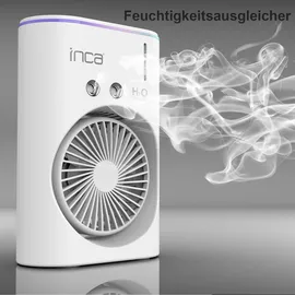 inca IMF-10B 15 cm Tischventilator Weiß