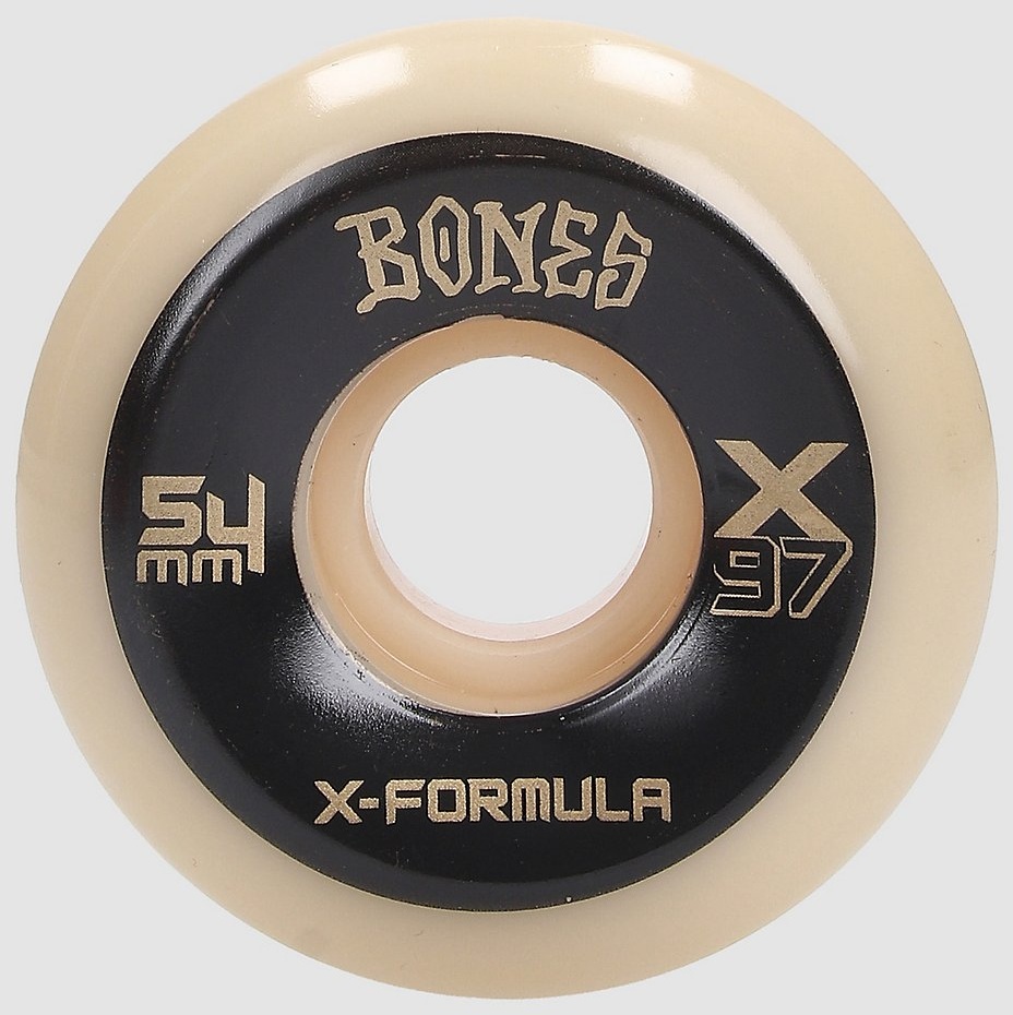 Bones Wheels X Formula 97A V5 54mm Sidecut Rollen white Gr. Uni