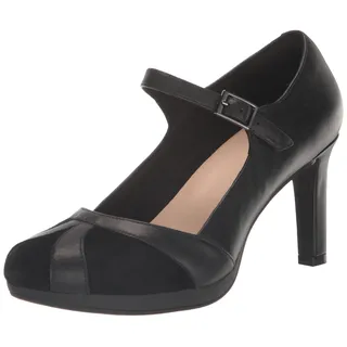 Clarks Damen Ambyr Light Pump, Schwarze Kombi, 41 EU