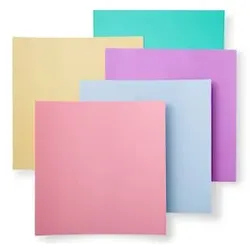 Cricut Smart Sticker Mehrfarbig, 33x33 cm (Pastels)