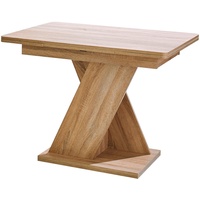 Säulentisch Montblanc Esstisch ausziehbar 105-165cm Tisch Sonoma Eiche Holzoptik
