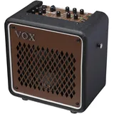 VOX - Mini Go 10 Earth Brown, Combo Verstärker für Gitarre und Stimme Serie "Transistor" Effekte, 10 W Leistung, Lautsprecher von 6,5 Zoll bis 16 Ohm, Farbe Earth Brown