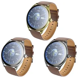 HOCO Smartwatch mit Sprechfunktion AMOLED Y22 champagner gold