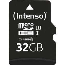 Intenso Performance R90 microSDHC 32GB Kit, UHS-I U1, Class 10 (3424480)