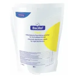 Bacillol® Wipes Desinfektionstücher zur Flächendesinfektion 9819110 , 1 Karton = 4 Packungen à 90 Tücher