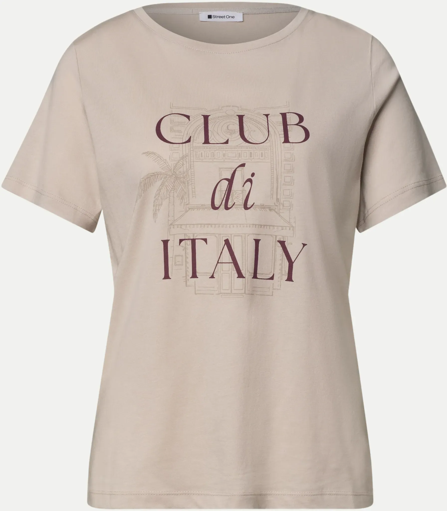 T-Shirt Club di Italy Beige 36