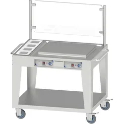 Mobile Stand-Griddleplatte CSAPAS Casselin