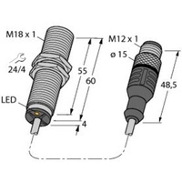 Turck Sensor bündig BI5U-MT18M-AD4X-0,3-RS4.23/XOR