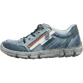 Krisbut Halbschuhe Herren Glattleder BlauGröße:44 - Blau - 44