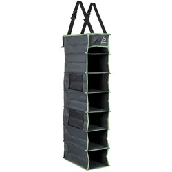 BO-CAMP Organizer 7 Fächer Camping Hängeorganizer Schrankorganizer Hängeregal